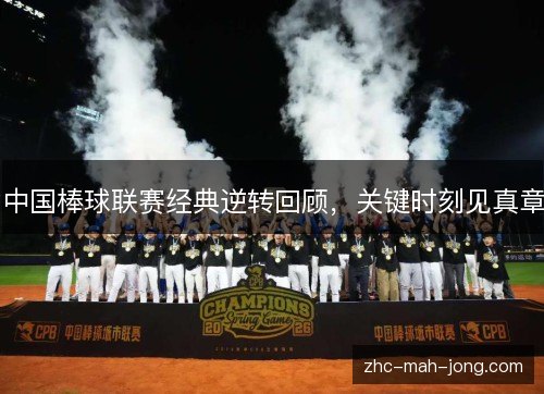 中国棒球联赛经典逆转回顾,关键时刻见真章 中国棒球联赛经典逆转回顾,关键时刻见真章